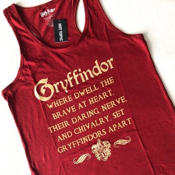 HARRY Potter Gryffindor Racerback Tank - Picture 3 of 5